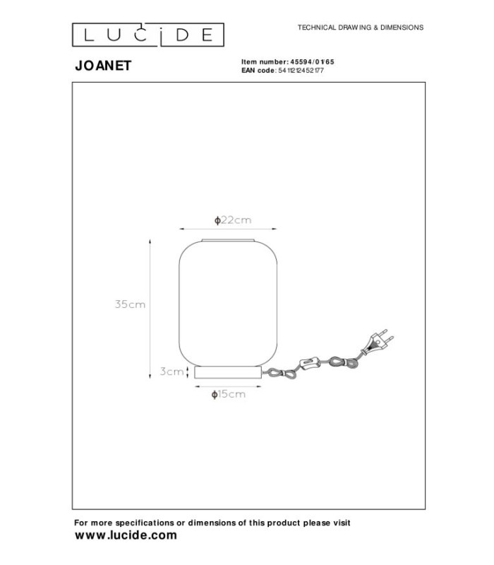 Joanet Modern Table Lamp-5