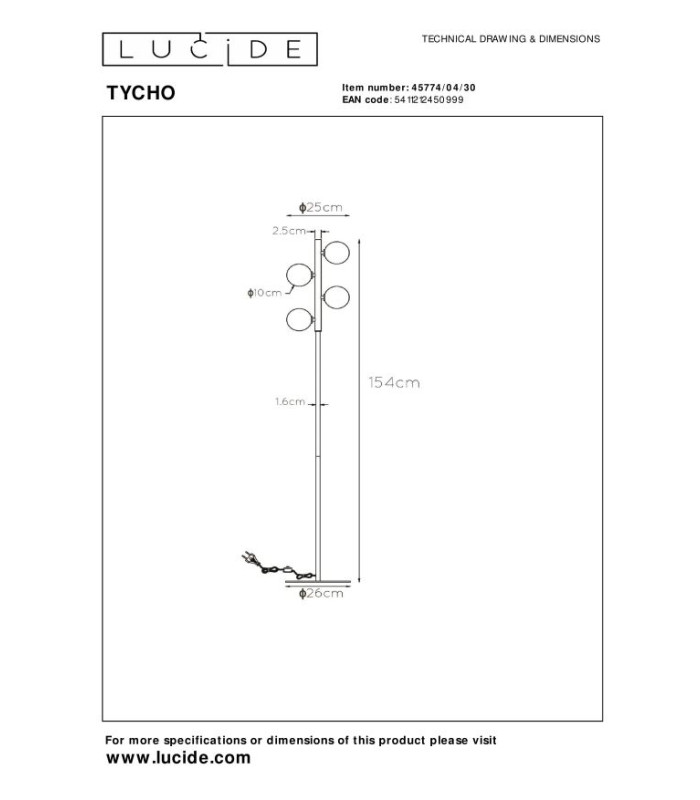 Tycho Retro Floor Lamp-9