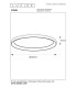 Vidal Modern Flush Ceiling Light-5