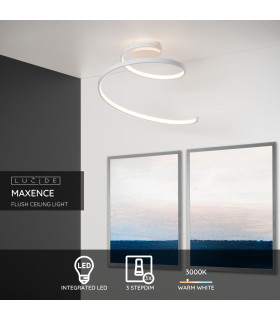 Maxence Modern Flush Ceiling Light-2