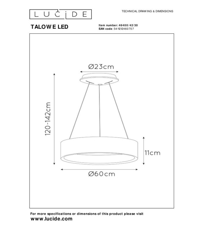 Talowe Led Modern Pendant Light-10