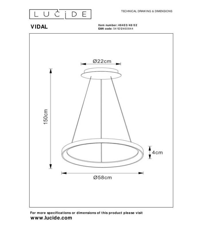 Vidal Modern Pendant Light-9