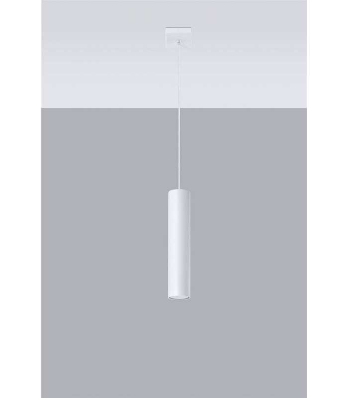 1 Light Ceiling Pendant White, GU10 - 2