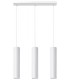 3 Light Staight Bar Drop Pendant White, GU10 - 1
