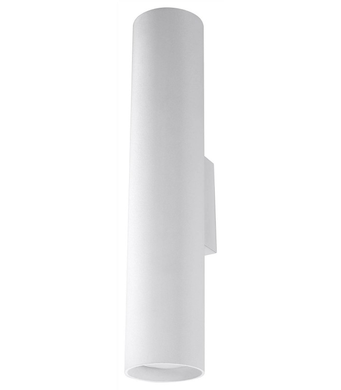 2 Light Up Down Flush Wall Light White, GU10 - 1