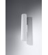 2 Light Up Down Flush Wall Light White, GU10 - 2