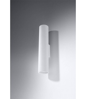 2 Light Up Down Flush Wall Light White, GU10 - 2