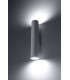 2 Light Up Down Flush Wall Light White, GU10 - 4