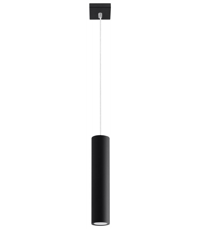 1 Light Ceiling Pendant Black, GU10 - 1
