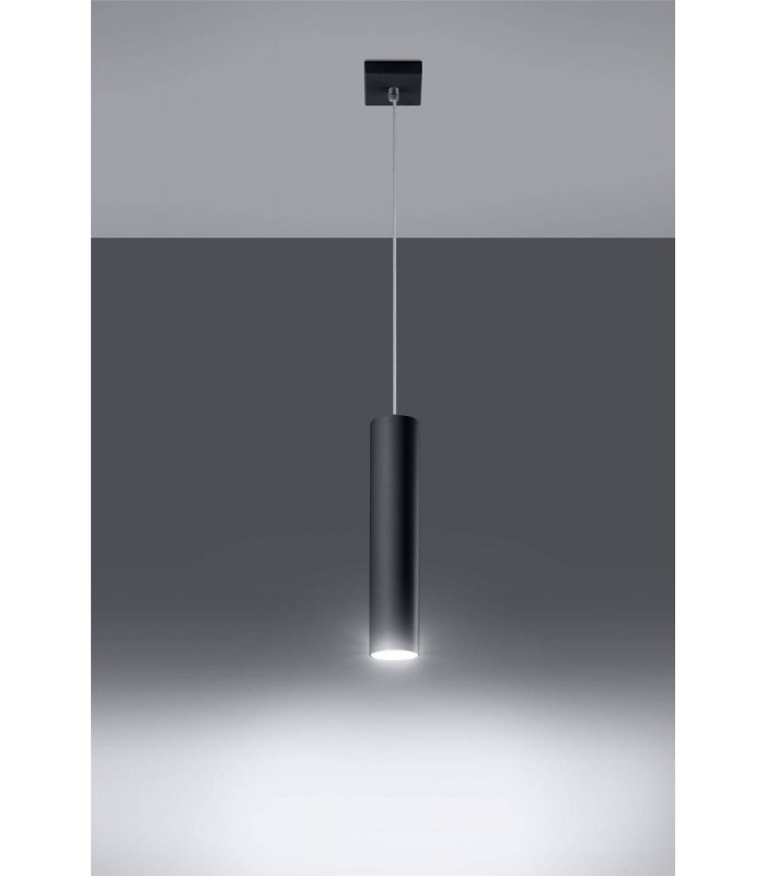 1 Light Ceiling Pendant Black, GU10 - 3