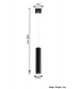 1 Light Ceiling Pendant Black, GU10 - 4