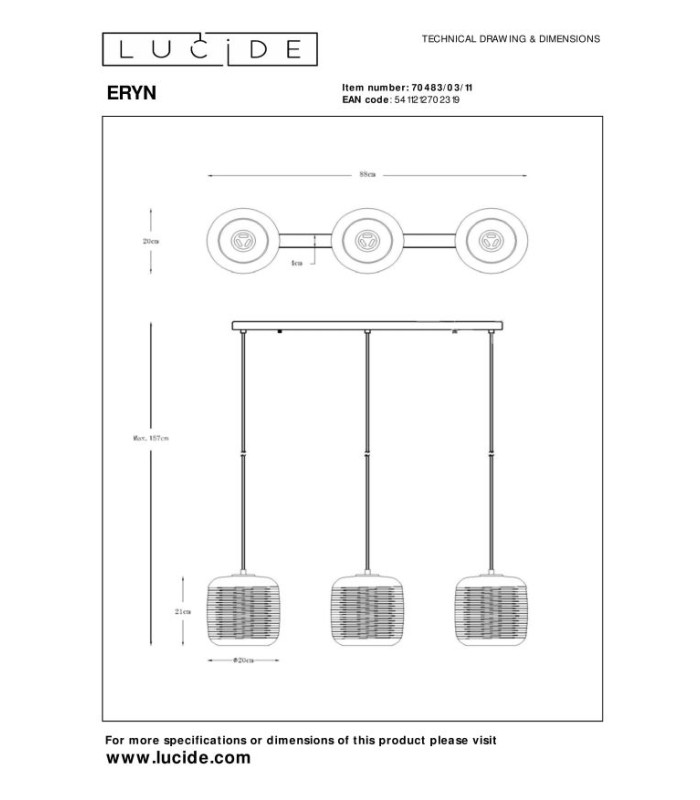 Eryn Modern Bar Pendant Light-9