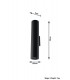 2 Light Up Down Flush Wall Light Black, GU10 - 2