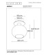 Marius Retro Flush Ceiling Light-5