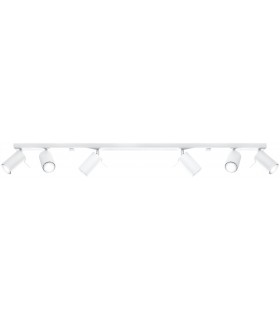 6 Light Spotlight Bar White, GU10 - 1