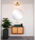 Trudy Modern Flush Ceiling Light Bathroom-5