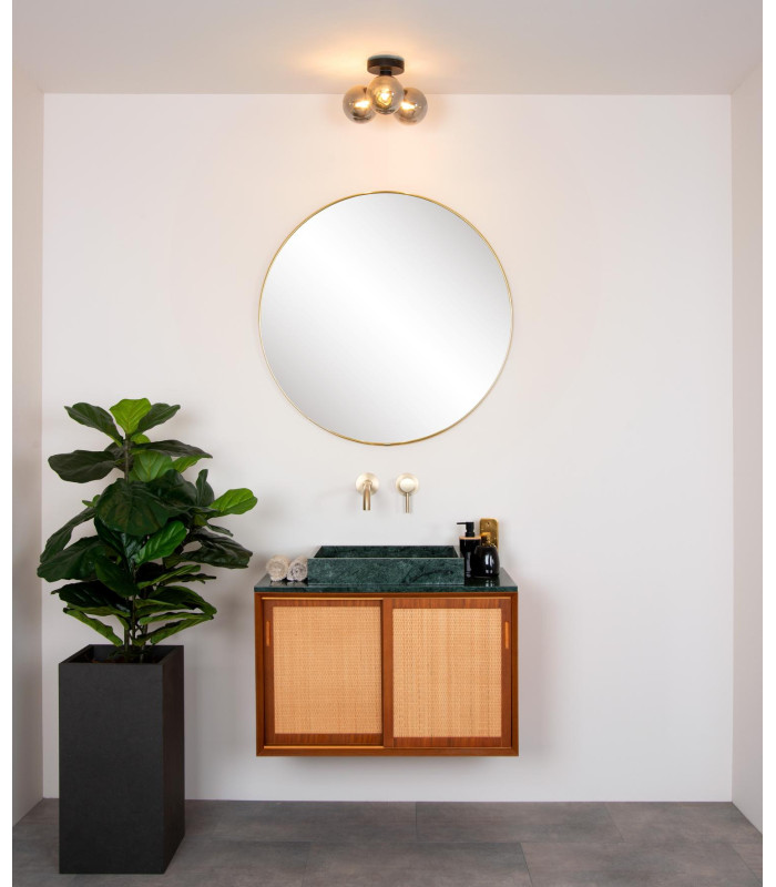 Trudy Modern Flush Ceiling Light Bathroom-5