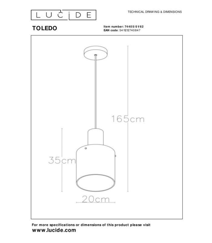 Toledo Vintage Pendant Light-11