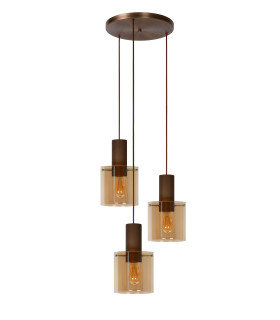 Toledo Vintage Cluster Pendant Light-2
