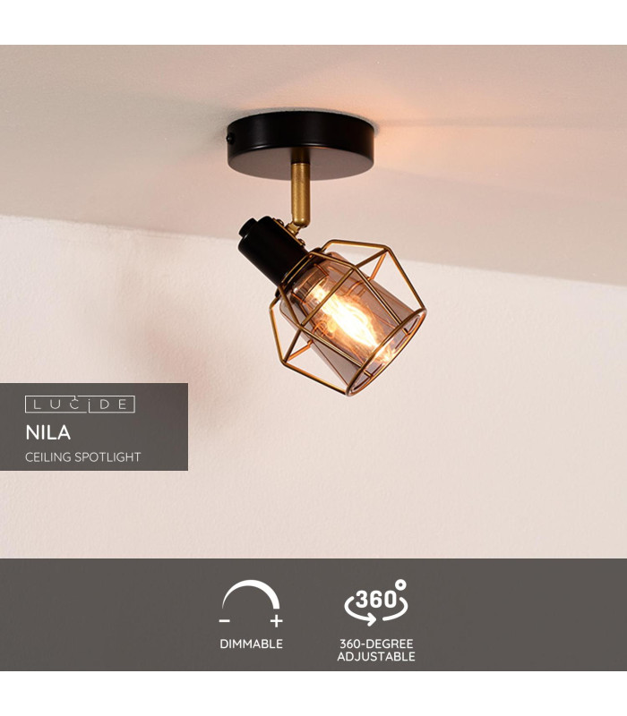 Nila Vintage Ceiling Spotlight-3