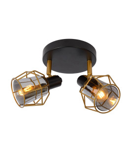 Nila Vintage Twin Ceiling Spotlight-1