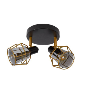 Nila Vintage Twin Ceiling Spotlight-2