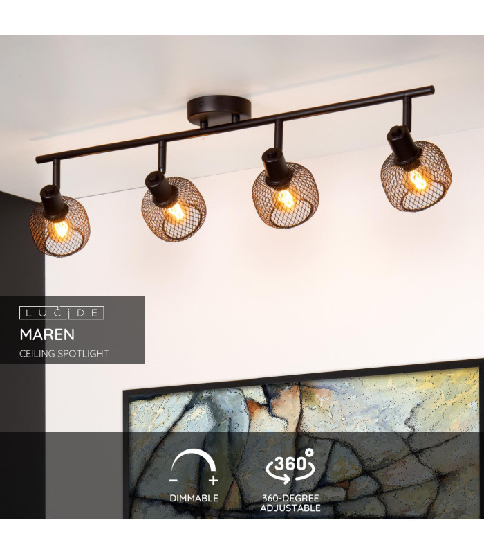 Maren Retro Ceiling Spotlight Bar-3