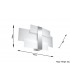 2 Light Flush Wall Light Chrome, White, G9 - 4