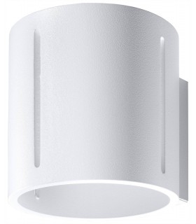 1 Light Flush Wall Light White, G9 - 1