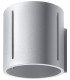 1 Light Flush Wall Light Grey, G9 - 1