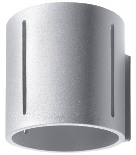 1 Light Flush Wall Light Grey, G9 - 1