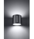 1 Light Flush Wall Light Grey, G9 - 3