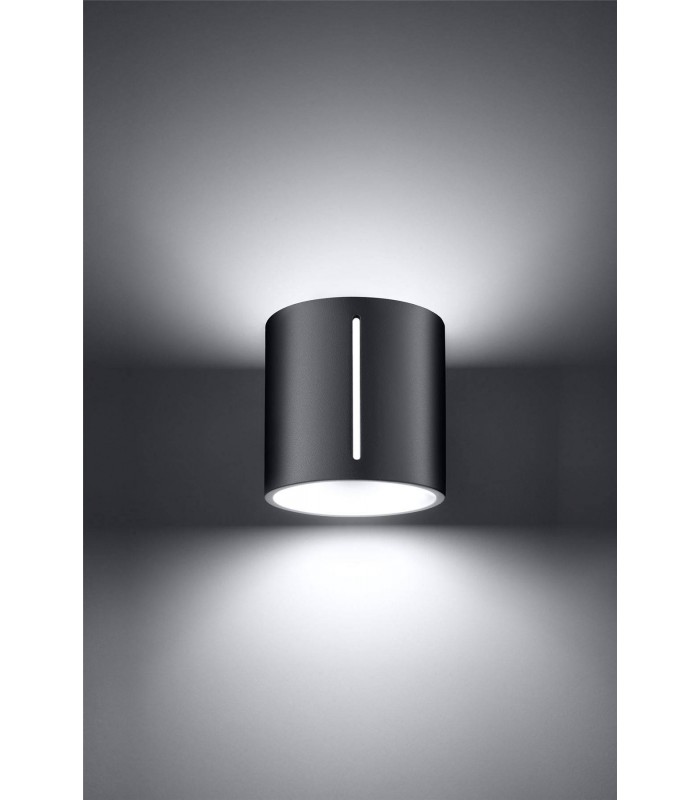 1 Light Flush Wall Light Grey, G9 - 3