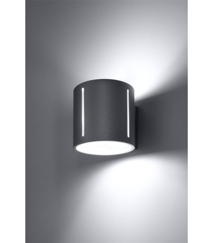 1 Light Flush Wall Light Grey, G9 - 4