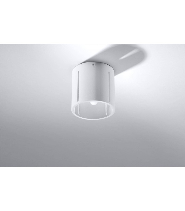 1 Light Flush Ceiling Light White, G9 - 2