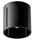 1 Light Flush Ceiling Light Black, G9 - 1