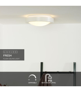 Fresh Modern Flush Ceiling Light Bathroom-2