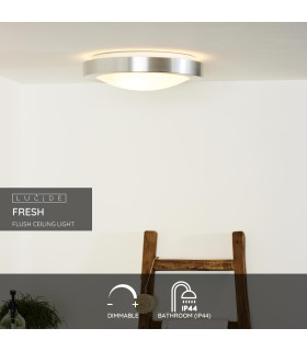 Fresh Modern Flush Ceiling Light Bathroom-2
