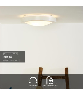 Fresh Modern Flush Ceiling Light Bathroom-2