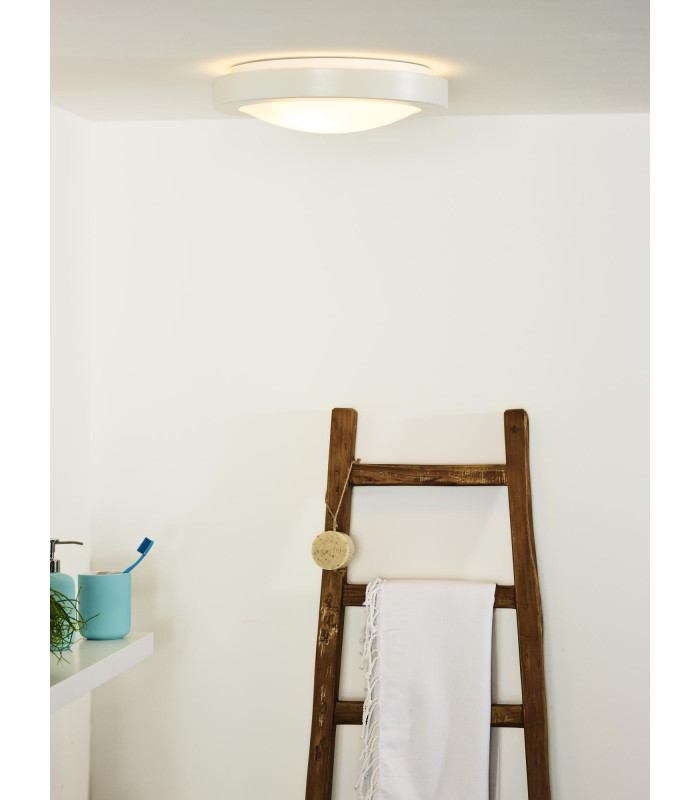Fresh Modern Flush Ceiling Light Bathroom-3
