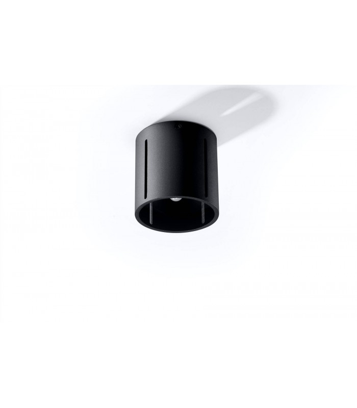 1 Light Flush Ceiling Light Black, G9 - 4