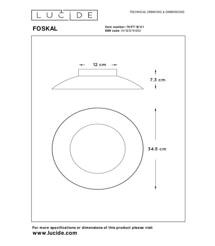 Foskal Modern Flush Ceiling Light-5