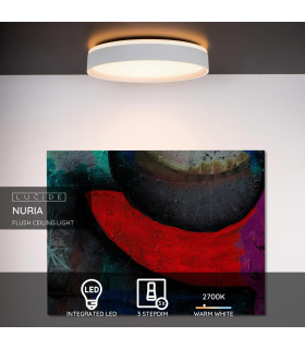 Nuria Modern Flush Ceiling Light-2
