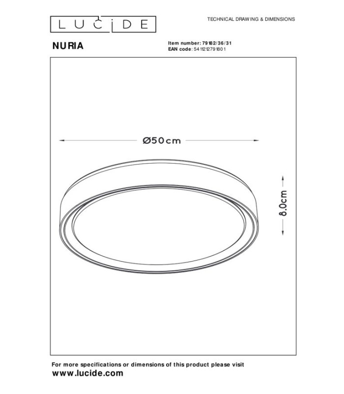 Nuria Modern Flush Ceiling Light-9