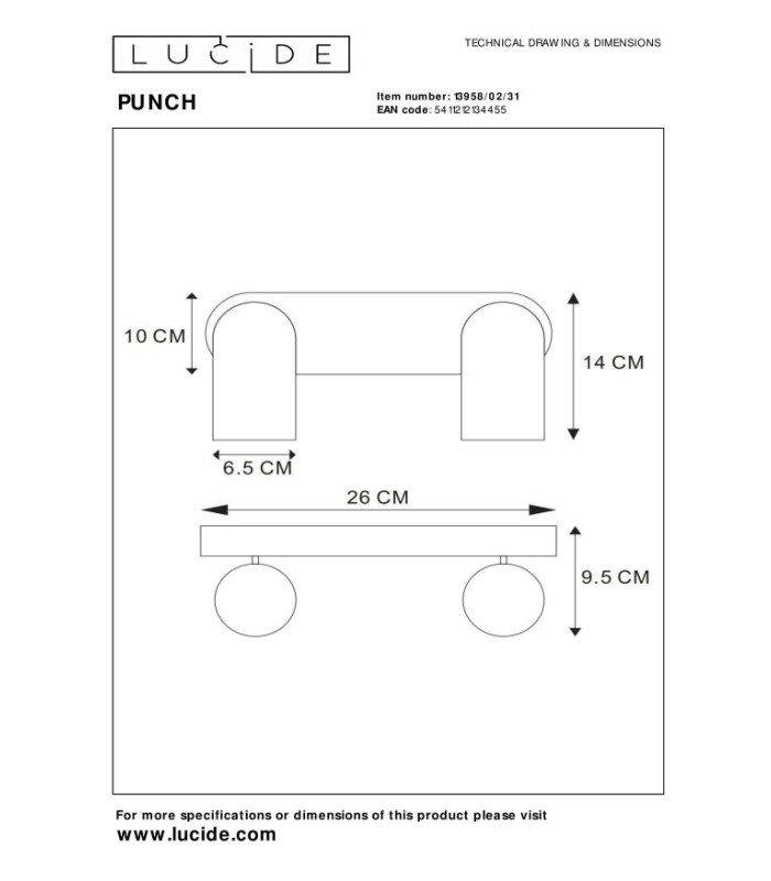 Punch Classic Ceiling spotlight-6