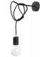 1 Light Wall Light Black, E27 - 1