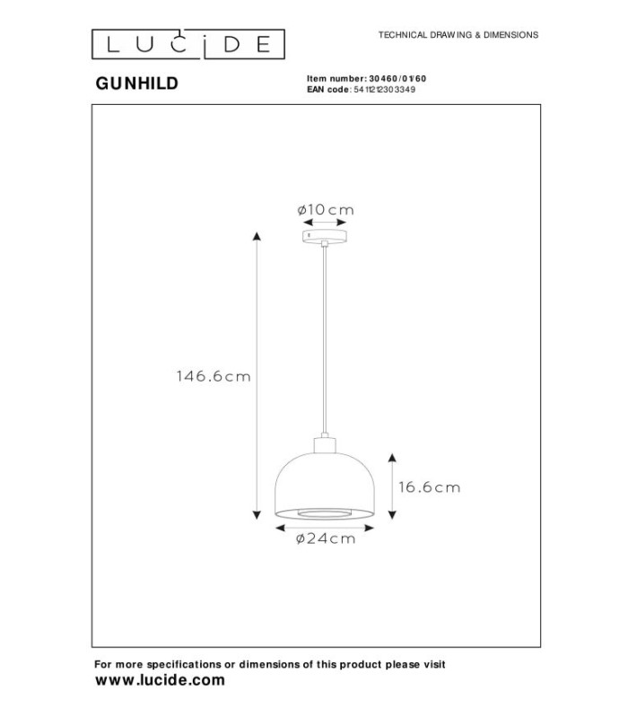 Gunhild Classic Pendant light-8