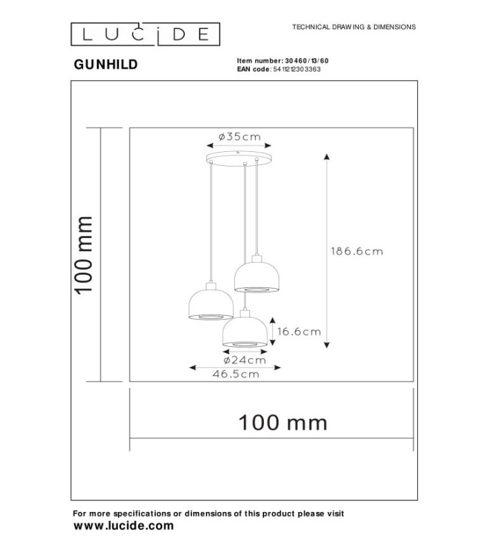 Gunhild Classic Pendant light-8