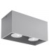 2 Light Ceiling Grey, GU10 - 1