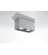 2 Light Ceiling Grey, GU10 - 2